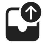 Mail Outbox SVG Icon